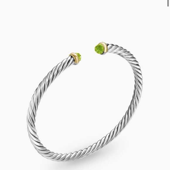 David yurman cable flex bracelet Peridot Small - Picture 2 of 11
